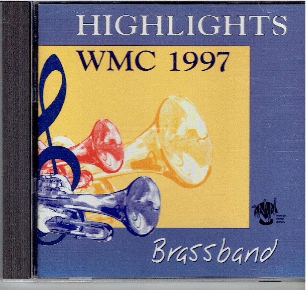 Hafabra - Highlights WMC 1997 Brassband CD, Cd's en Dvd's, Cd's | Instrumentaal, Verzenden, Album, Blaasorkest/fanfare, Zo goed als nieuw