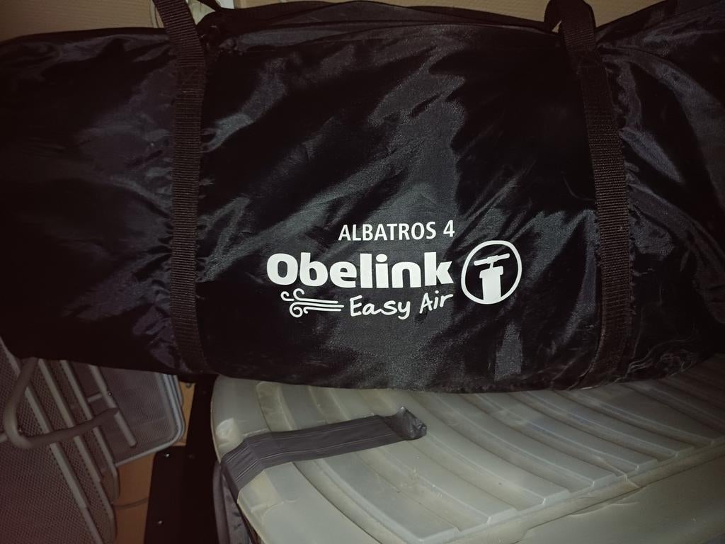 Opblaasbare tunneltent., Caravans en Kamperen, Ophalen, Zo goed als nieuw, Tot en met 3
