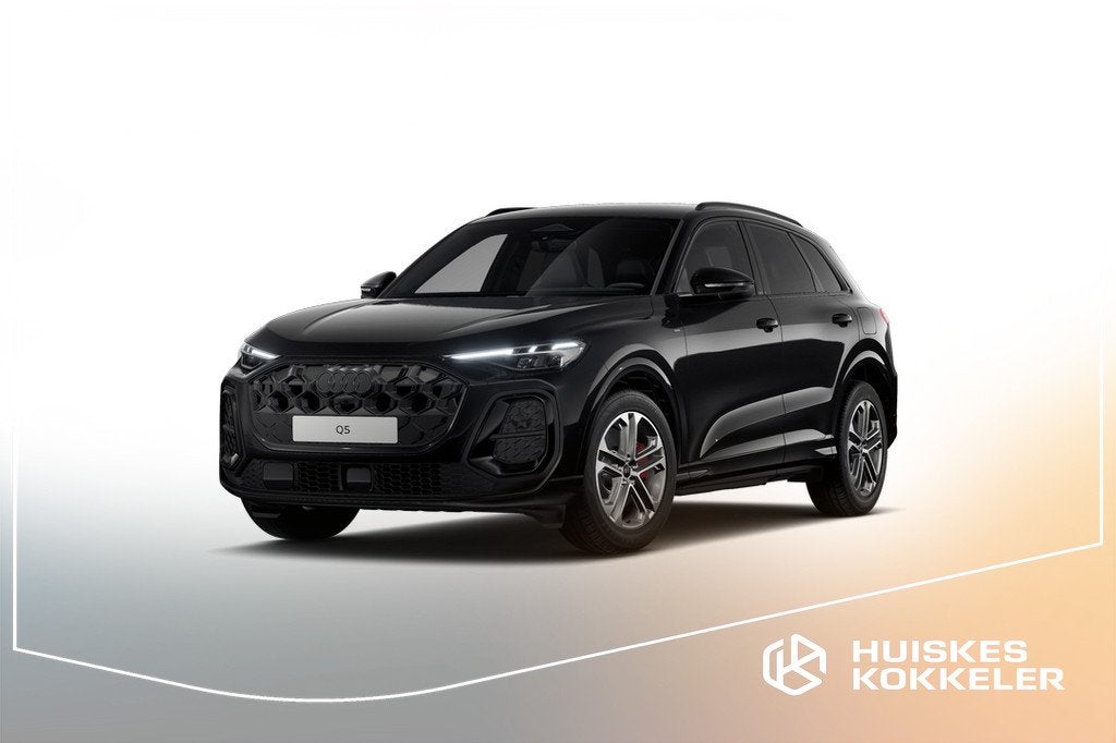 Audi Q5, Auto's, Audi, Automaat, Euro 6, Zwart, Plug-in hybride