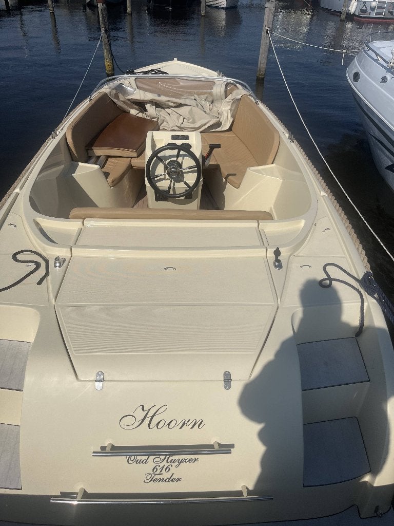 Oud huijzer 616 kompleet 60pk yamaha, Watersport en Boten, Sloepen, Ophalen, 60 pk, Tender, Rondzit