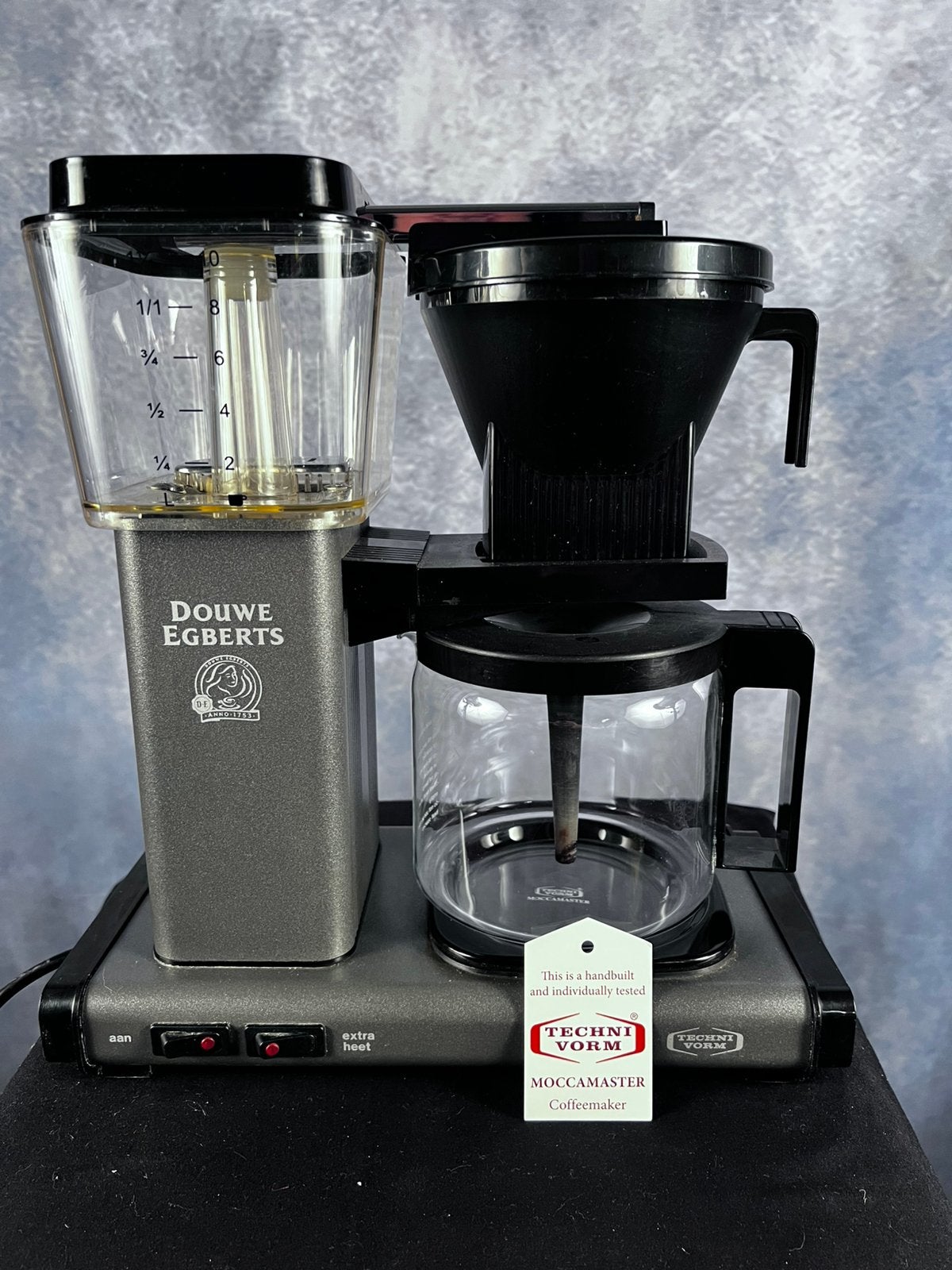 Moccamaster DE Technivorm, 4 tot 10 kopjes, Verzenden, Gebruikt, Koffiemachine