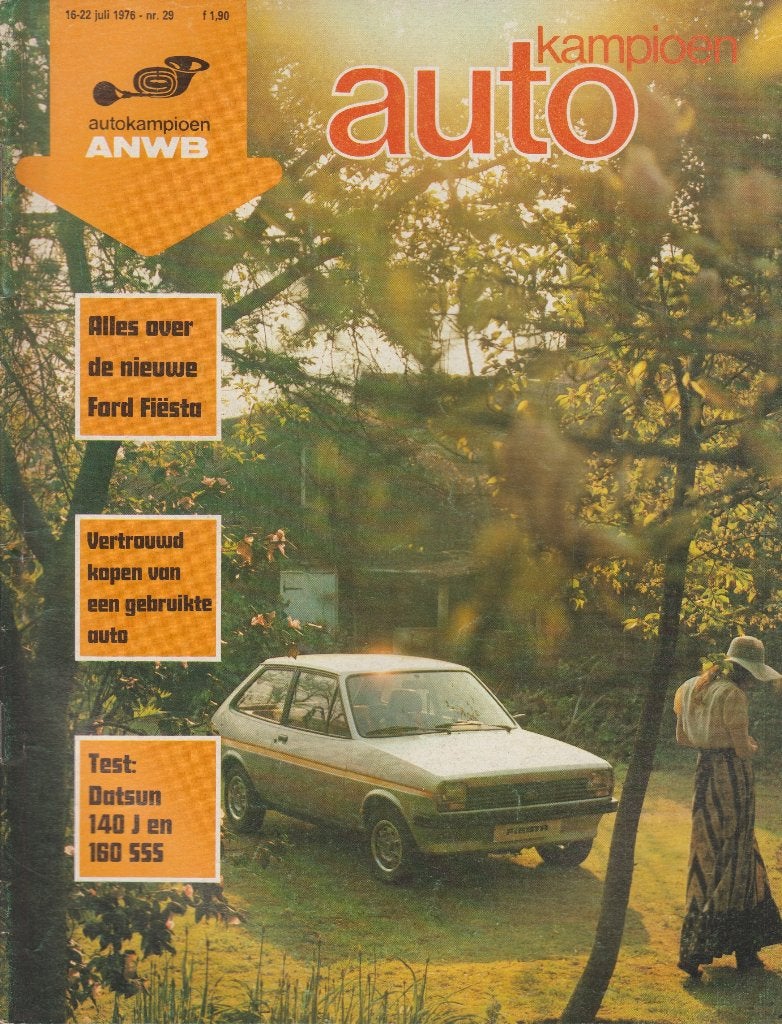 Ford Fiesta mk1 testen in Autovisie ea, Boeken, Gelezen, Ford, Ophalen of Verzenden, Autokampioen