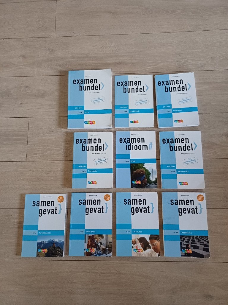 Examenbundel Havo, Samengevat Havo, Boeken, Overige vakken, Ophalen of Verzenden, Zo goed als nieuw, HAVO