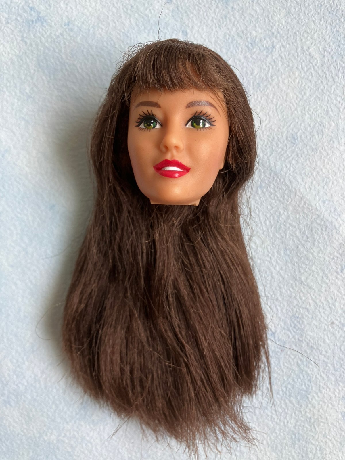 Barbie hoofdje Brenda Walsh Beverly Hills 90210, Ophalen of Verzenden, Zo goed als nieuw, Pop