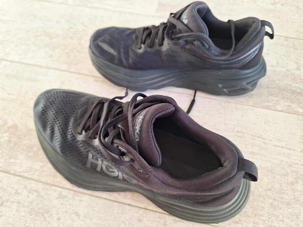 Hoka sneakers 40 2/3, Zwart, Ophalen of Verzenden, Sneakers of Gympen, Gedragen