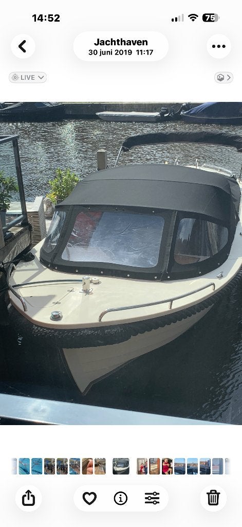 Nette bootkap voor Maril 675 met buizenset, Ophalen, Gebruikt, Overige typen, Motorboot