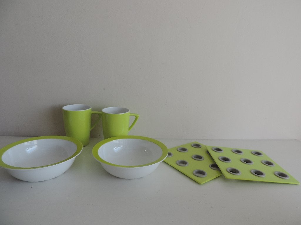 mepal diverse lime groen, Ophalen of Verzenden