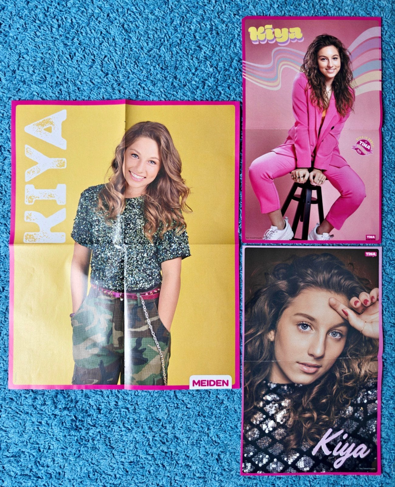 Kiya van Rossum posters, Rechthoekig Staand, Nieuw, Ophalen of Verzenden, A1 t/m A3