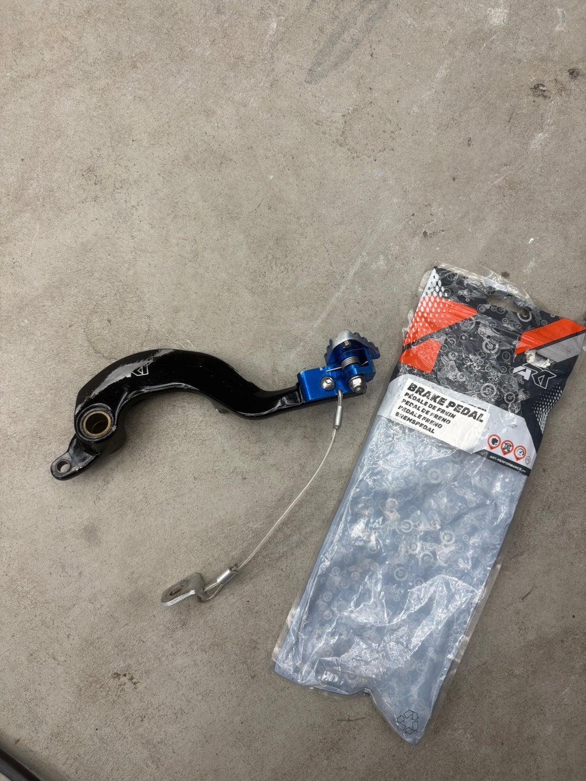 Art rempedaal yz 125, Ophalen of Verzenden, Gebruikt