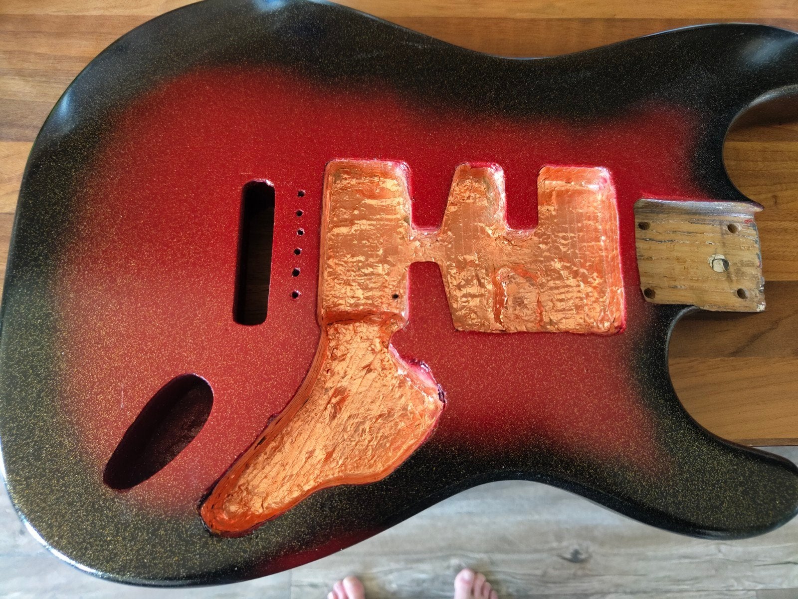 Stratocaster body, Muziek en Instrumenten, Ophalen, Gebruikt, Elektrische gitaar
