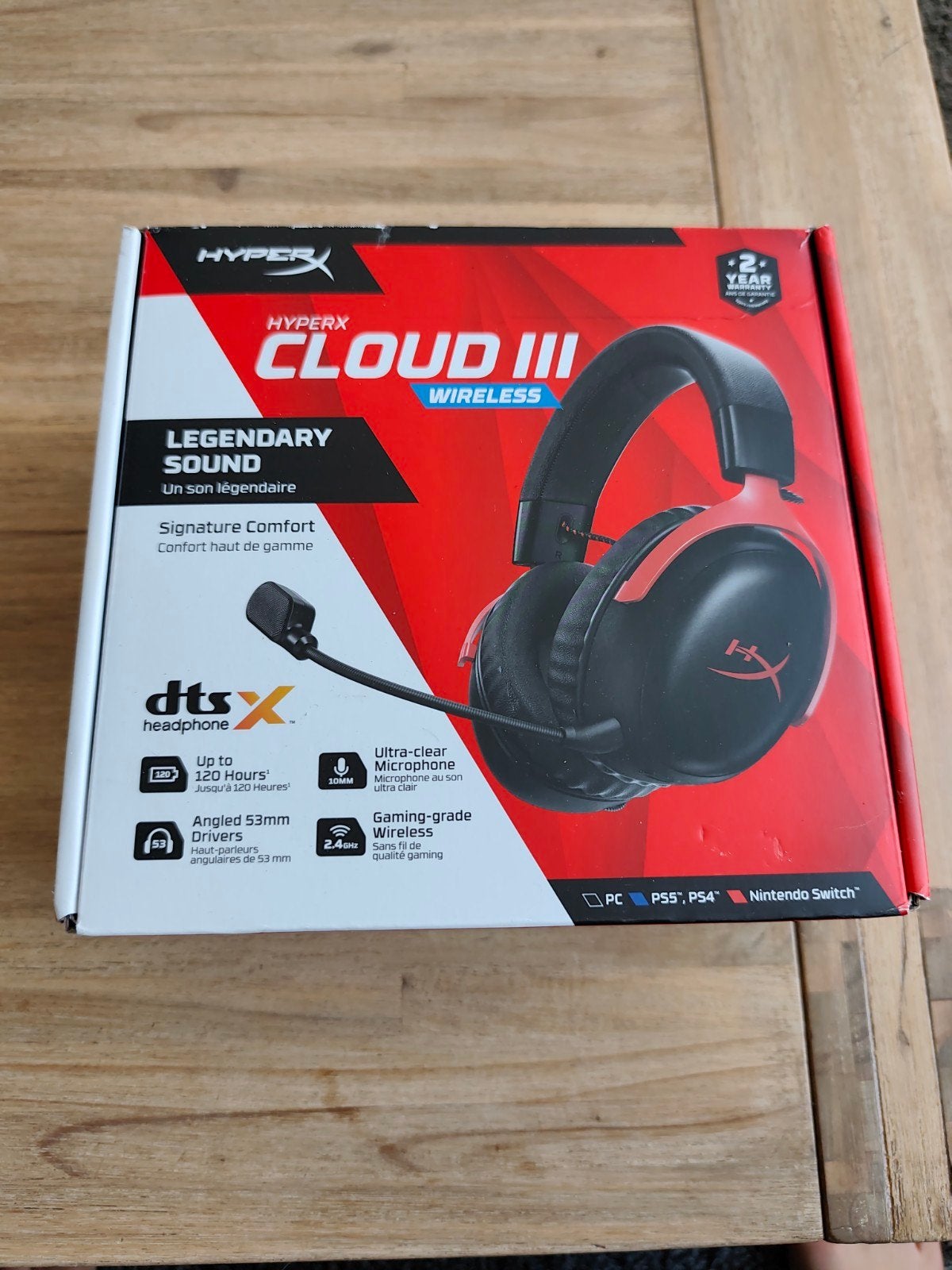 HyperX Cloud III Wireless Gaming Headset - Zo goed als nieuw