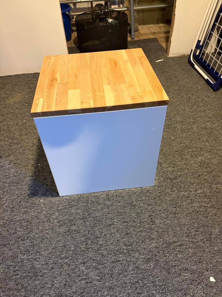2x Ikea Metod nachtkastje, Huis en Inrichting, Ophalen, 1 of 2 laden, 50 tot 100 cm, Zo goed als nieuw