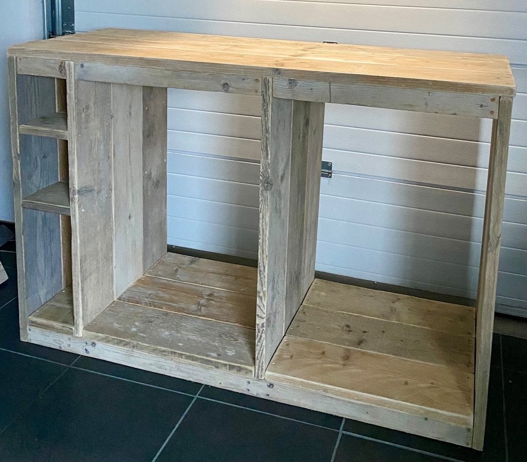 Kast voor wasmachine en droger, Ophalen, Nieuw