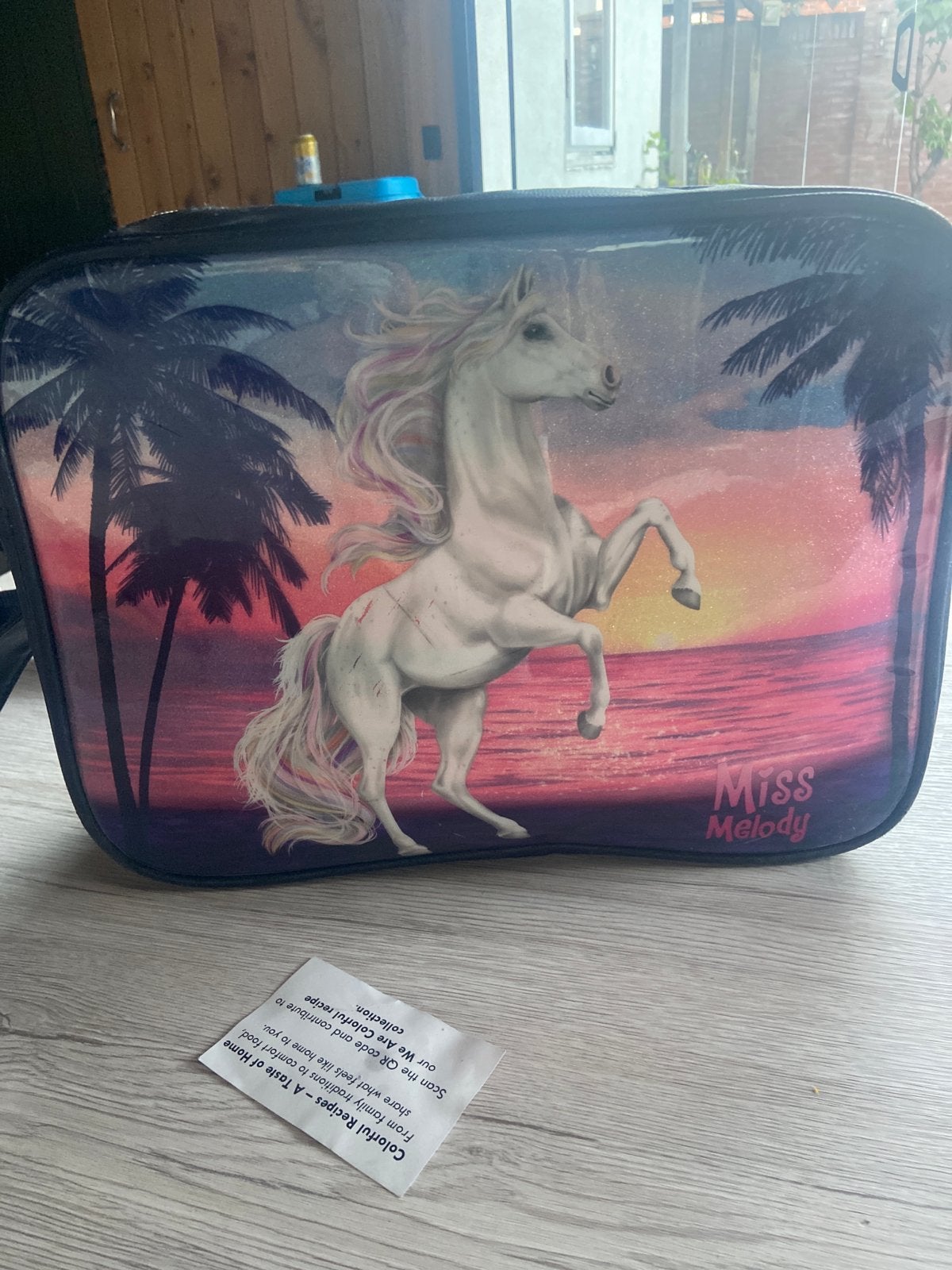 Miss Melody Tas met Paard en Palmbomen en nog 2 dingen, Ophalen of Verzenden, Gebruikt