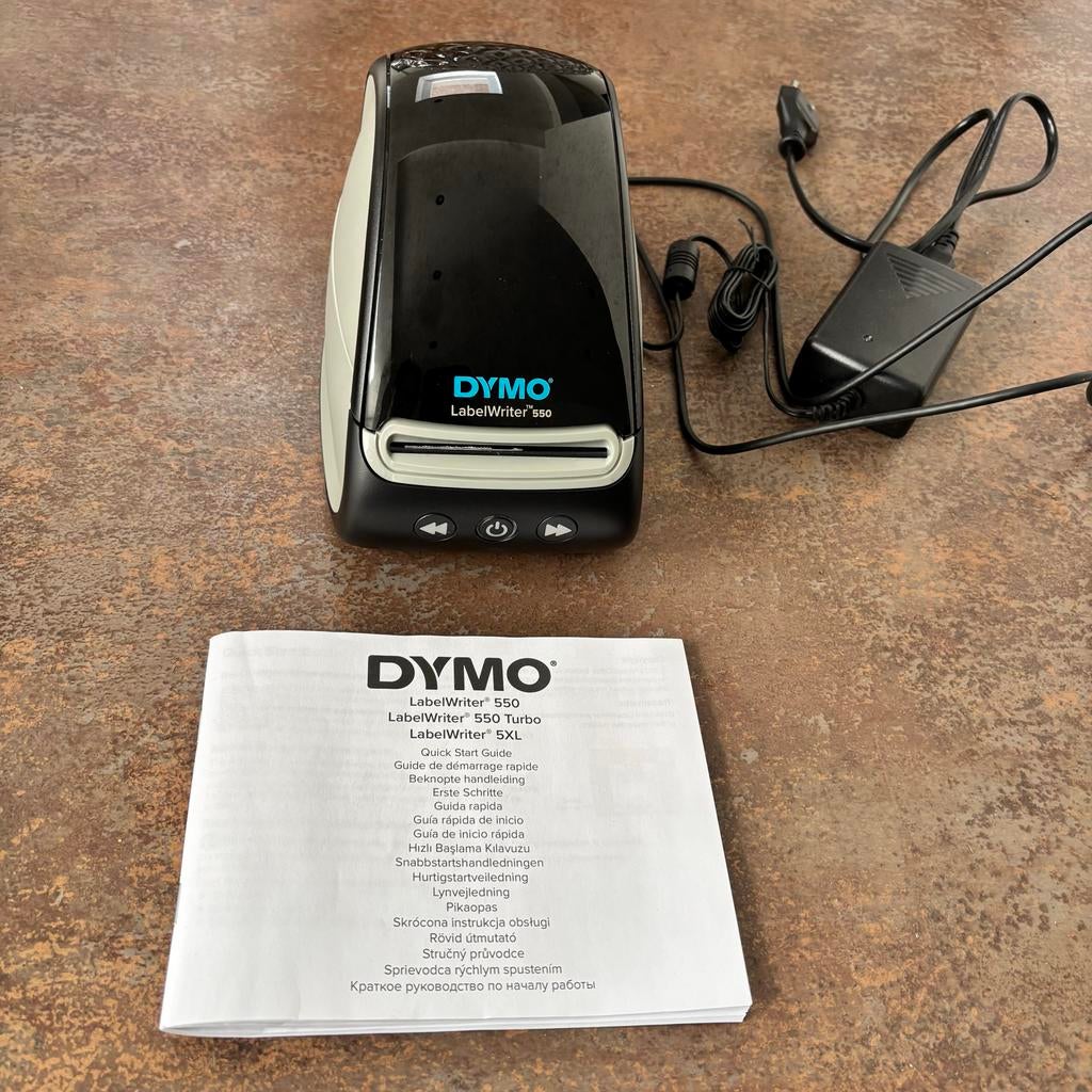Dymo LabelWriter 550 Etikettenprinter - Zo goed als nieuw, Verzenden, Zo goed als nieuw, Etiket