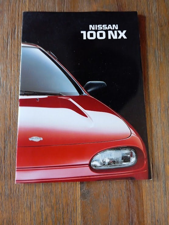 Nissan 100 NX 1994 24 pag., Verzenden, Zo goed als nieuw, Nissan