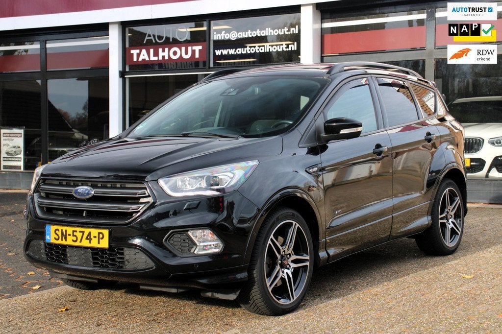Ford Kuga 1.5 EcoBoost ST Line - PANORAMADAK, TREKHAAK, CAME, Auto's, Ford, Automaat, 4 cilinders, 1850 kg, 1586 kg