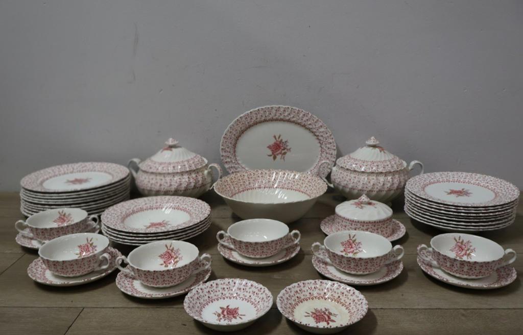 Johnson Bros. Rose bouguet servies, Overige materialen, .., Gebruikt, Johnson Bros
