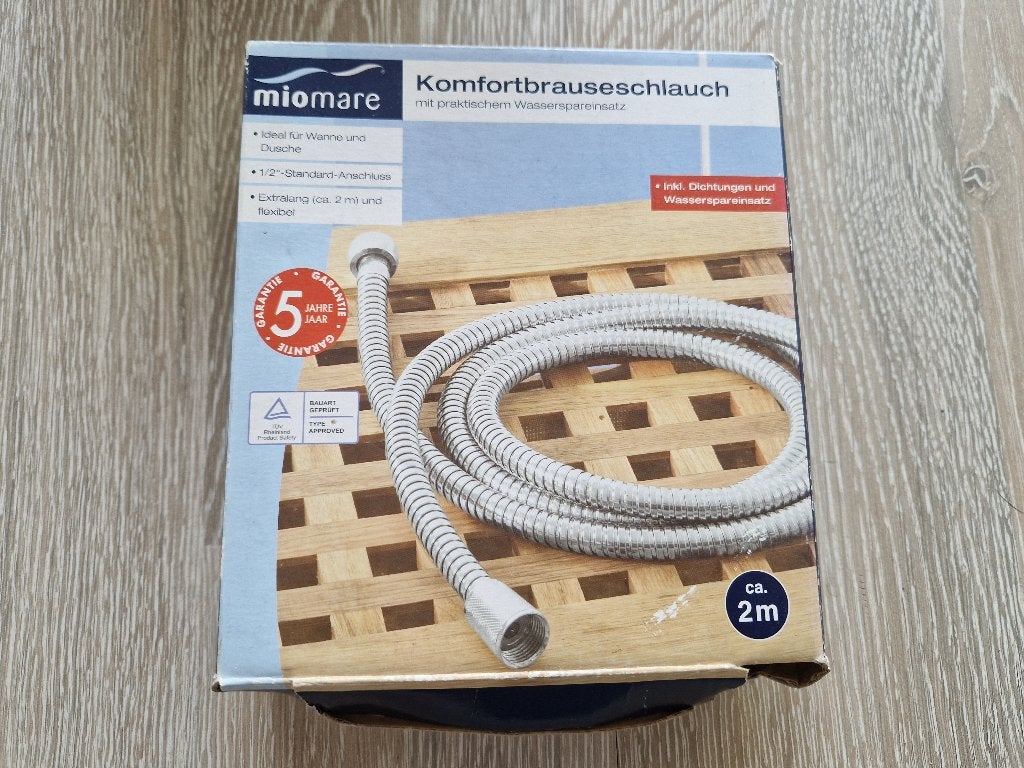 Doucheslang 2 meter Nieuw, Doe-het-zelf en Verbouw, Sanitair, Ophalen of Verzenden, Nieuw, Douche