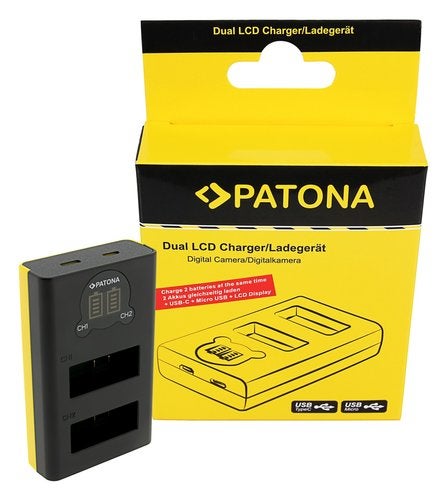 Dual LCD USB charger GoPro Hero 13, Verzenden, Nieuw