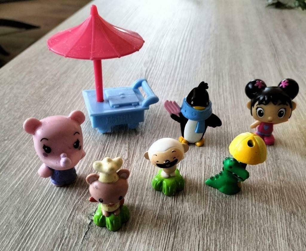 Kai-Lan poppetjes (Mega Bloks + Mattel), Ophalen of Verzenden, Gebruikt
