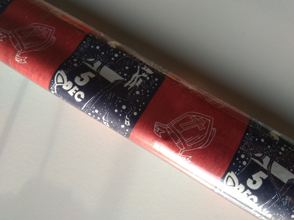rol vintage Sinterklaaspapier, Ophalen of Verzenden, Nieuw