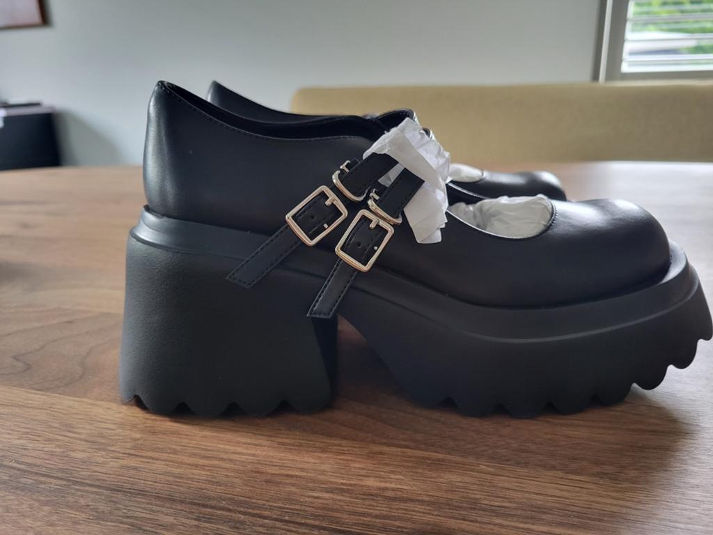 Nieuwe Mary Janes schoenen, zwart, maat 38., Ophalen, Zwart, Nieuw, Cider