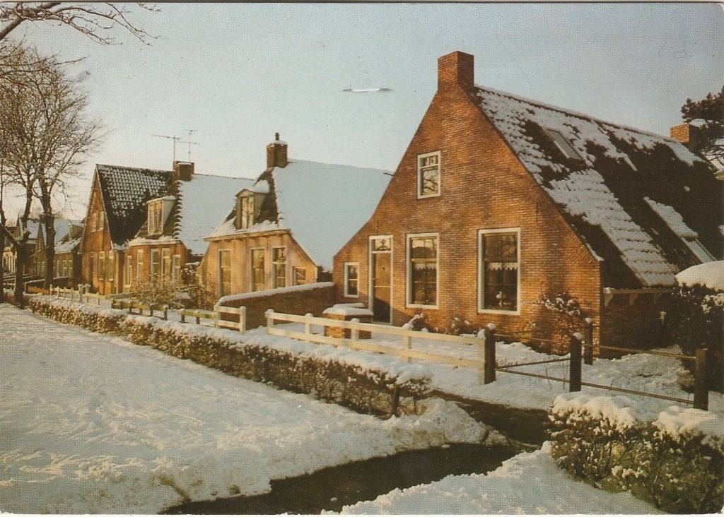 SCHIERMONNIKOOG Langestreek Winter, Verzenden, 1980 tot heden, Gelopen, Waddeneilanden