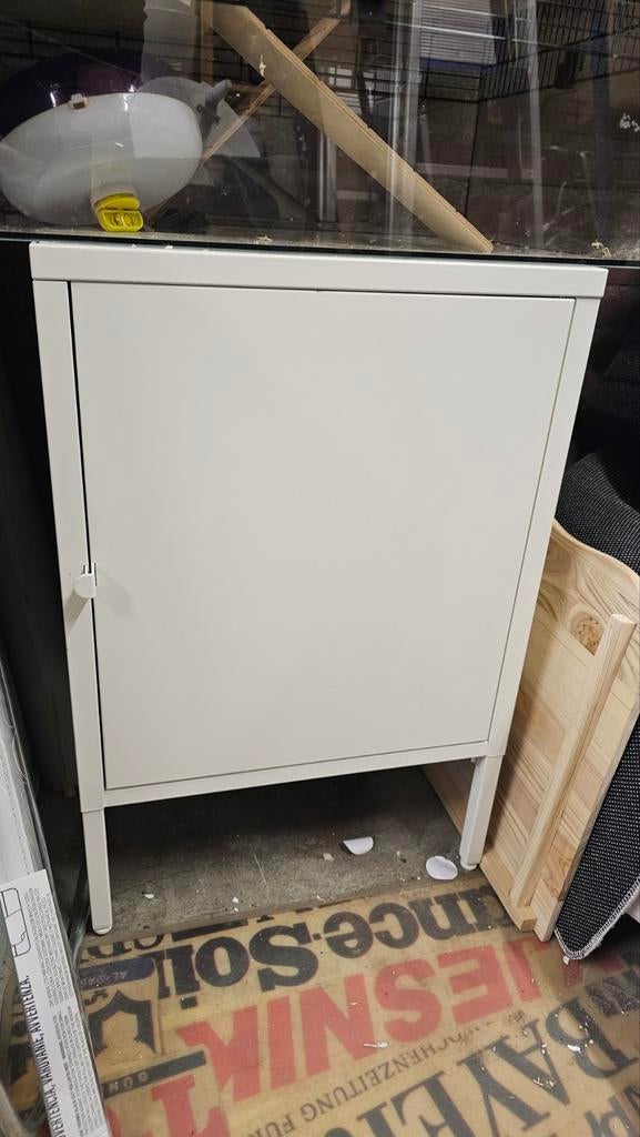 IKEA Lixhult kastje - Wit, Ophalen, Gebruikt