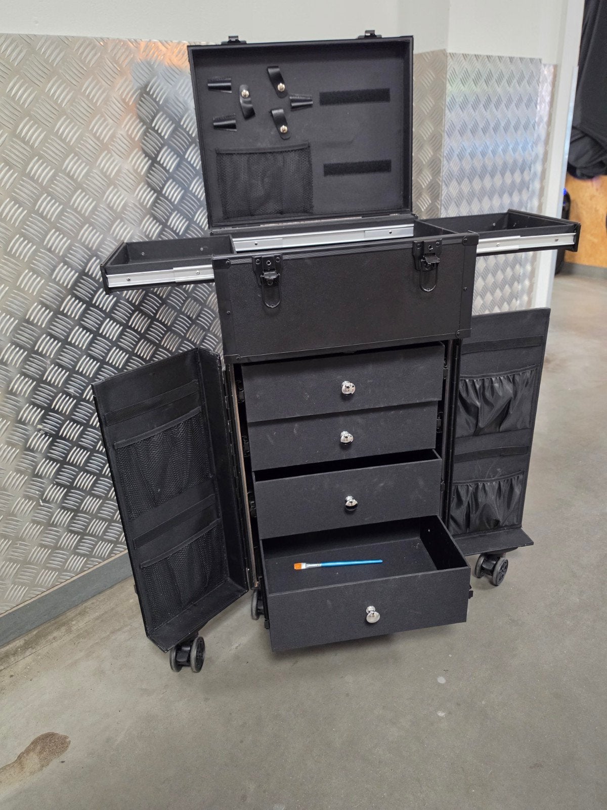 Super multifunctionele visagie kappers koffer - Nieuw!, Sieraden, Tassen en Uiterlijk, Beautycases, Ophalen of Verzenden, Nieuw