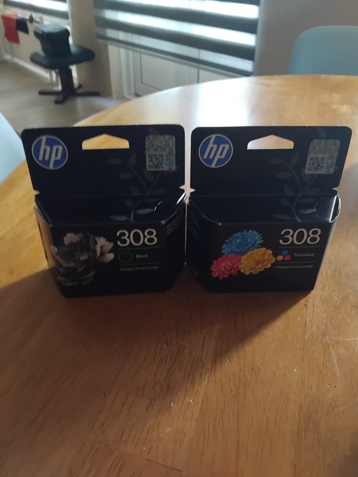 HP 308 Inktcartridges - Zwart & Driekleurig, Ophalen, Nieuw, Cartridge, HP