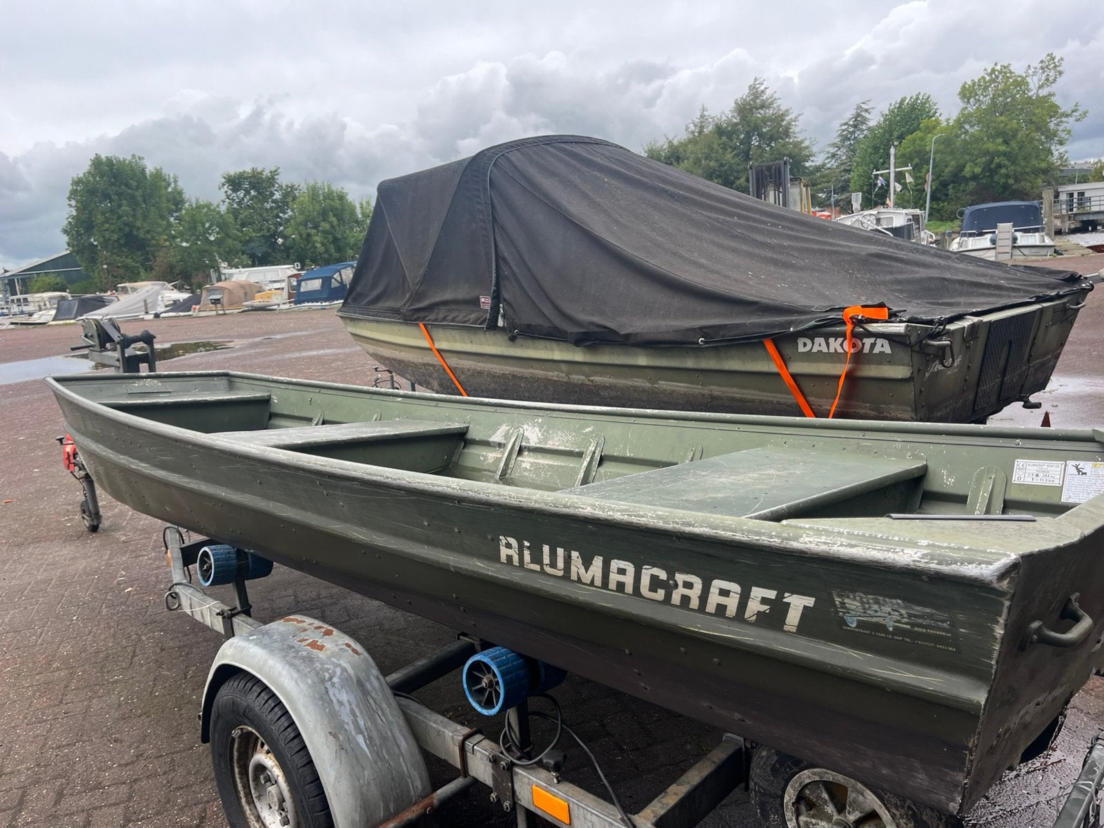 Alumacraft 1436 4.20 mon ark aluminium platbodem 4.20x1.80, Tot 10 pk, Ophalen of Verzenden, Zo goed als nieuw, Topcraft