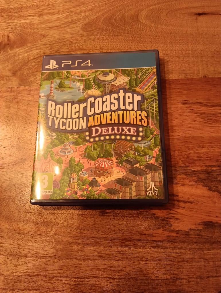 RollerCoaster Tycoon Adventures Deluxe PS4 - ZGAN, Spelcomputers en Games, Games | Sony PlayStation 4, 1 speler, Ophalen of Verzenden
