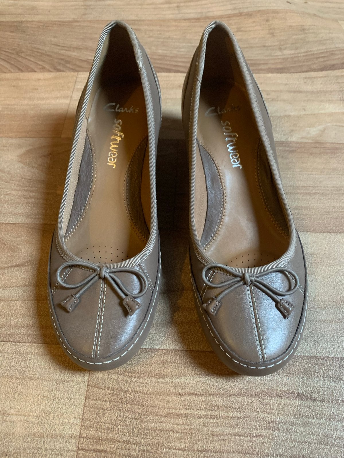 Clarks Softwear Ballerina's/Instappers - Maat 38, Kleding | Dames, Ophalen of Verzenden, Nieuw, Bruin, Ballerina's