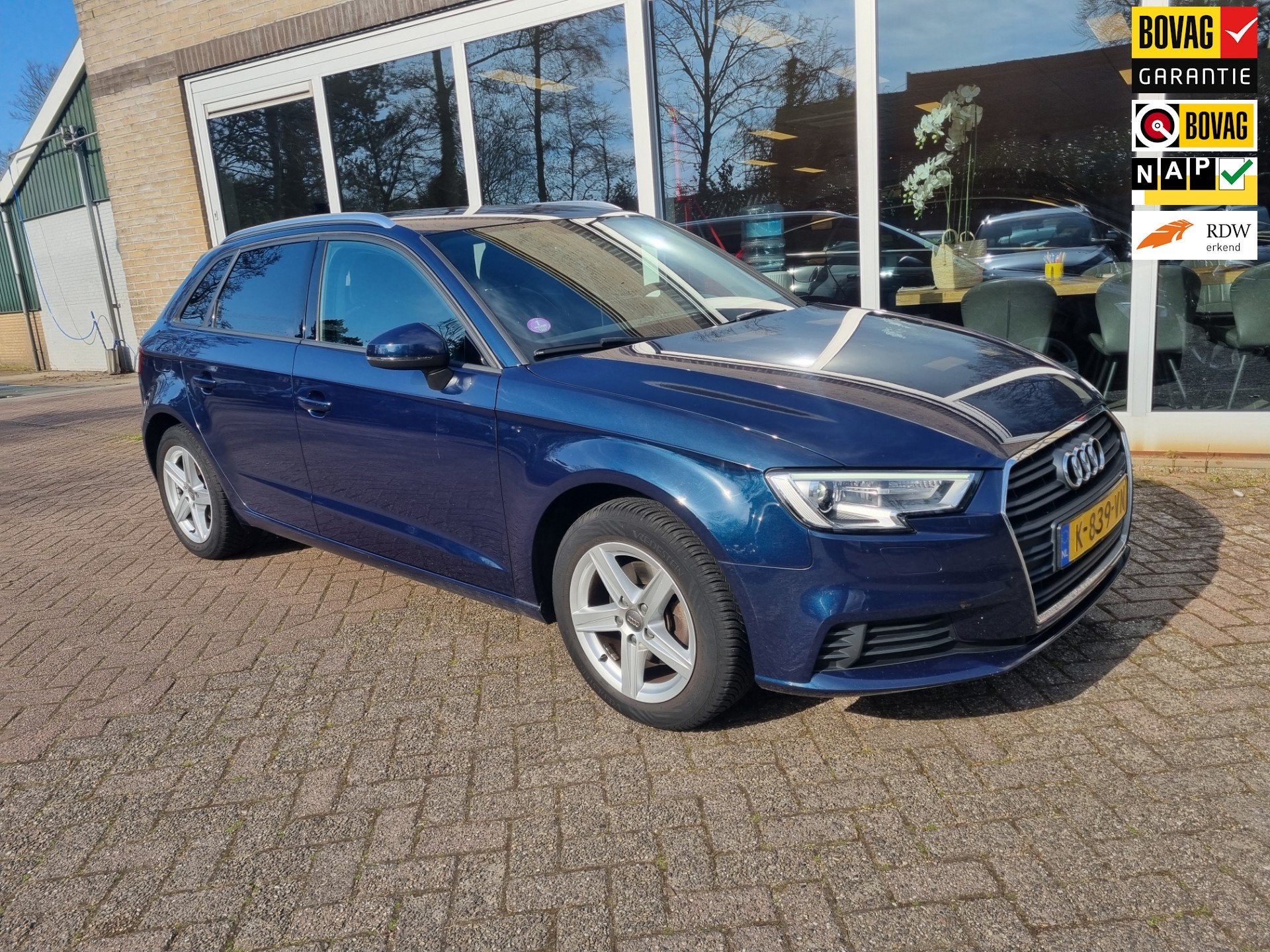 Audi A3 Sportback 30 TFSI Design Pro Line, Voorwielaandrijving, Gebruikt, Euro 6, Navigatiesysteem