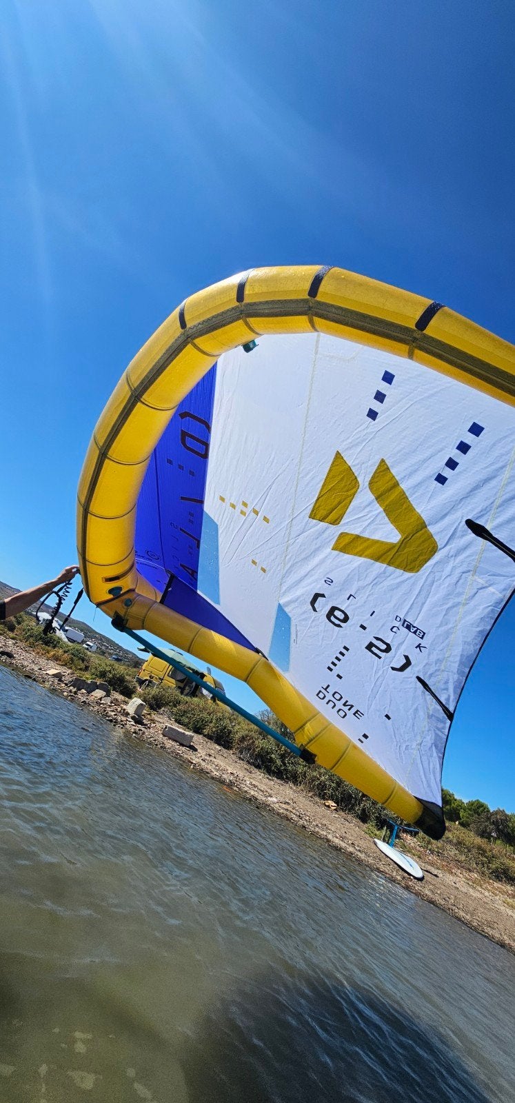 Duotone Slick 6.5 dlab wing - Nieuwstaat, Watersport en Boten, Ophalen of Verzenden, Zo goed als nieuw