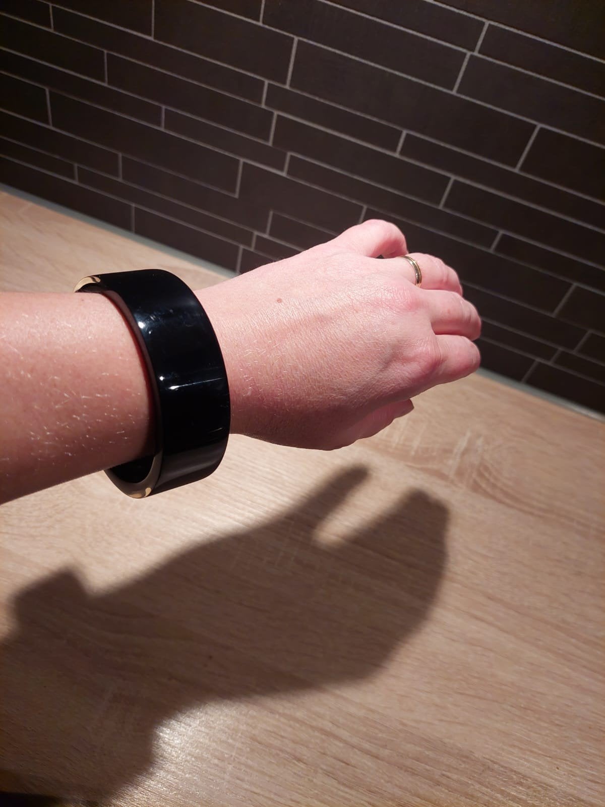 Zsiska armband, Ophalen of Verzenden, Zo goed als nieuw, Zwart