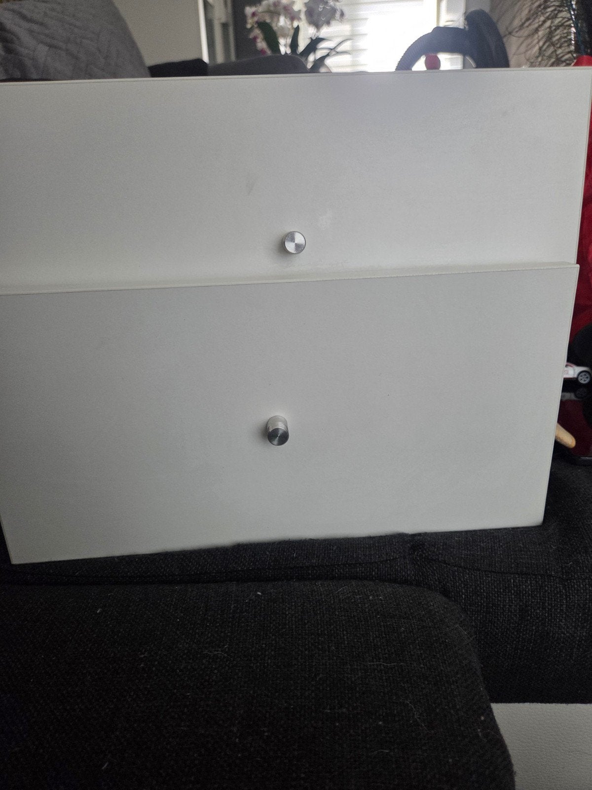 IKEA ladefronten (grijs) voor kast. Ook in het groen, 1 of 2 laden, Ophalen of Verzenden, Gebruikt, Overige materialen