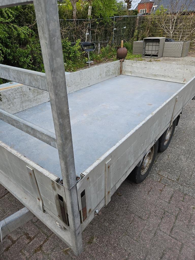 Plateauwagen aanhanger anssems, Ophalen, Gebruikt
