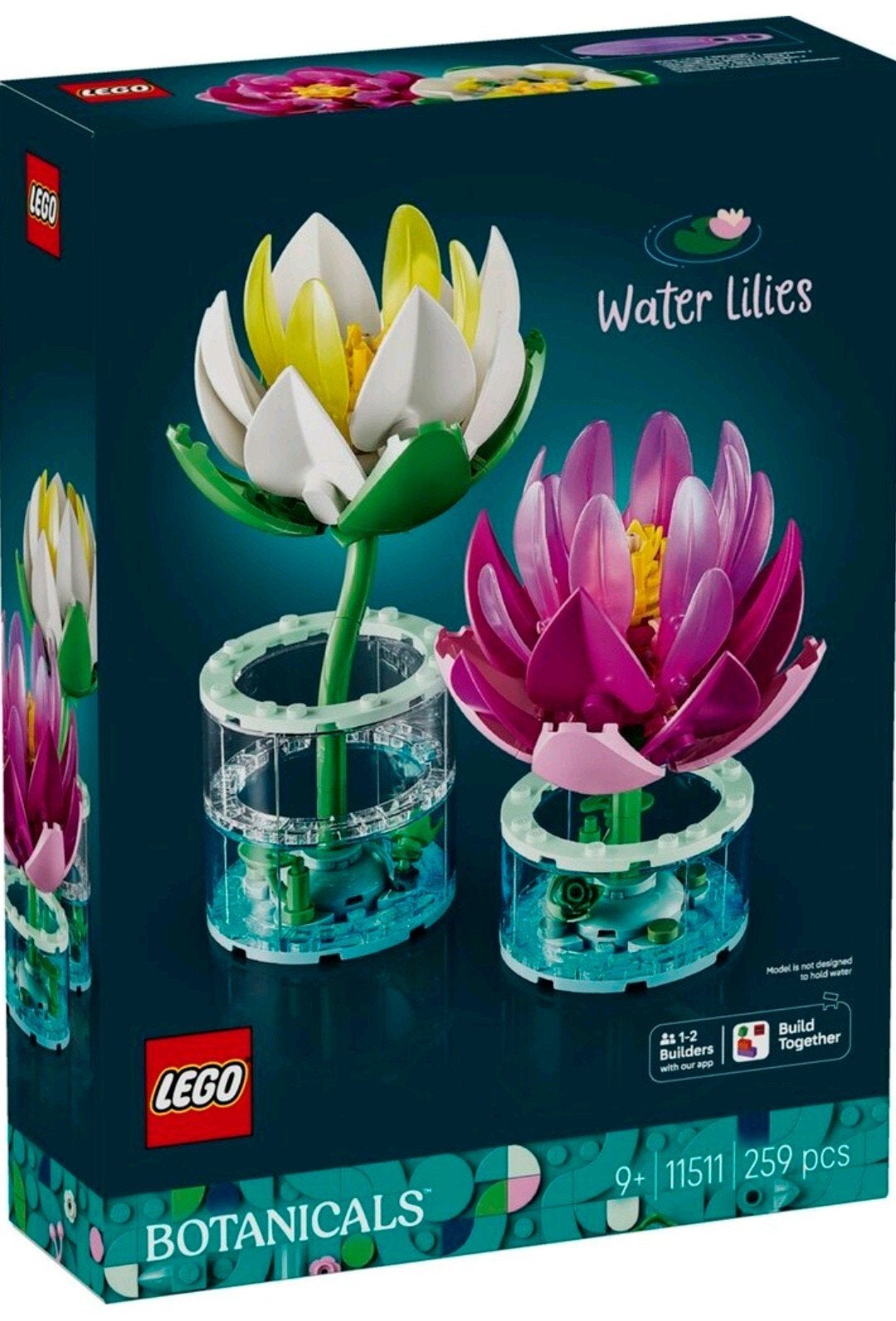 Lego Botanicals 11511 Waterlelies, Overige thema's, Lego, Nieuw, Ophalen of Verzenden