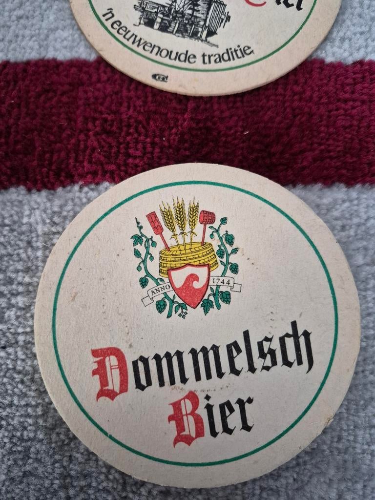 8 Dommelsch Bierbrouwerij Viltjes Jaren '80-'90, Ophalen of Verzenden