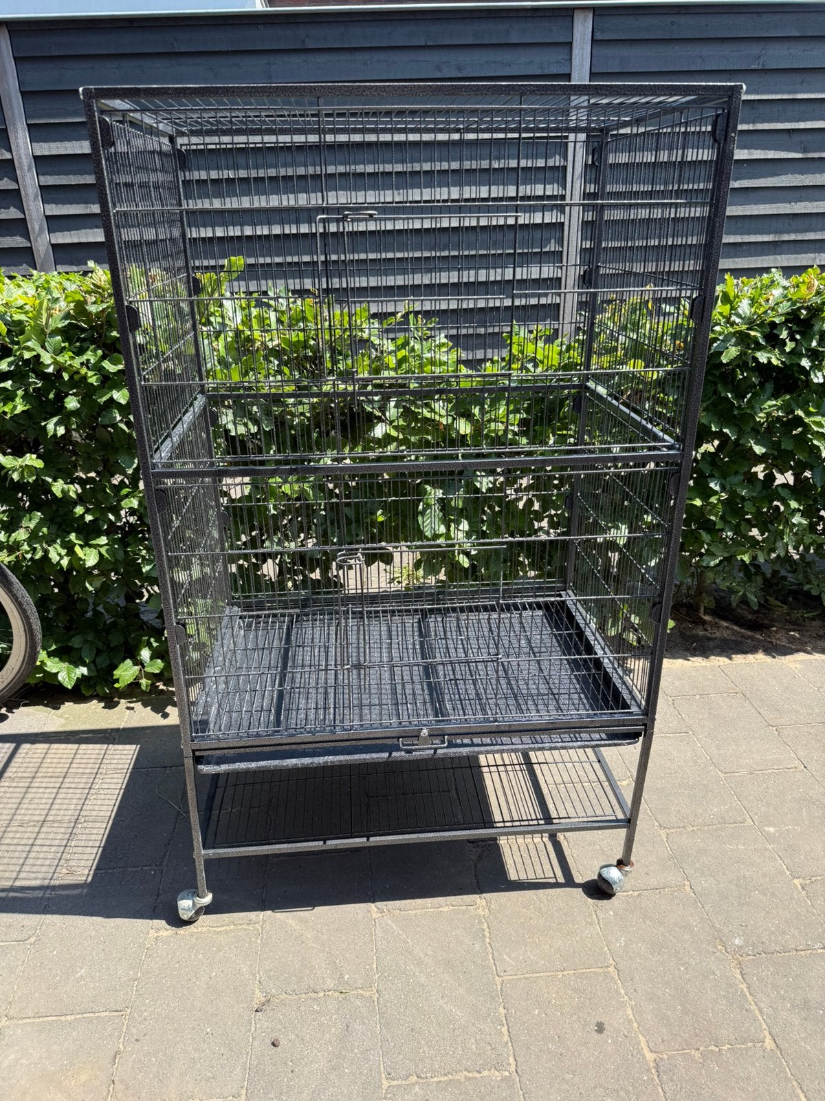 Nette voliere voor binnen of buiten, Ophalen, Gebruikt, Metaal, Volière