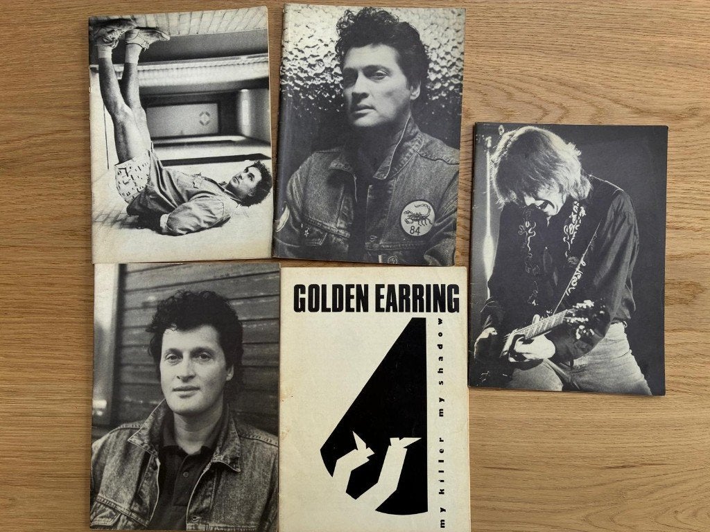 Golden Earring fanclubbladen jaargang 1988, Ophalen of Verzenden, Zo goed als nieuw, Boek, Tijdschrift of Artikel