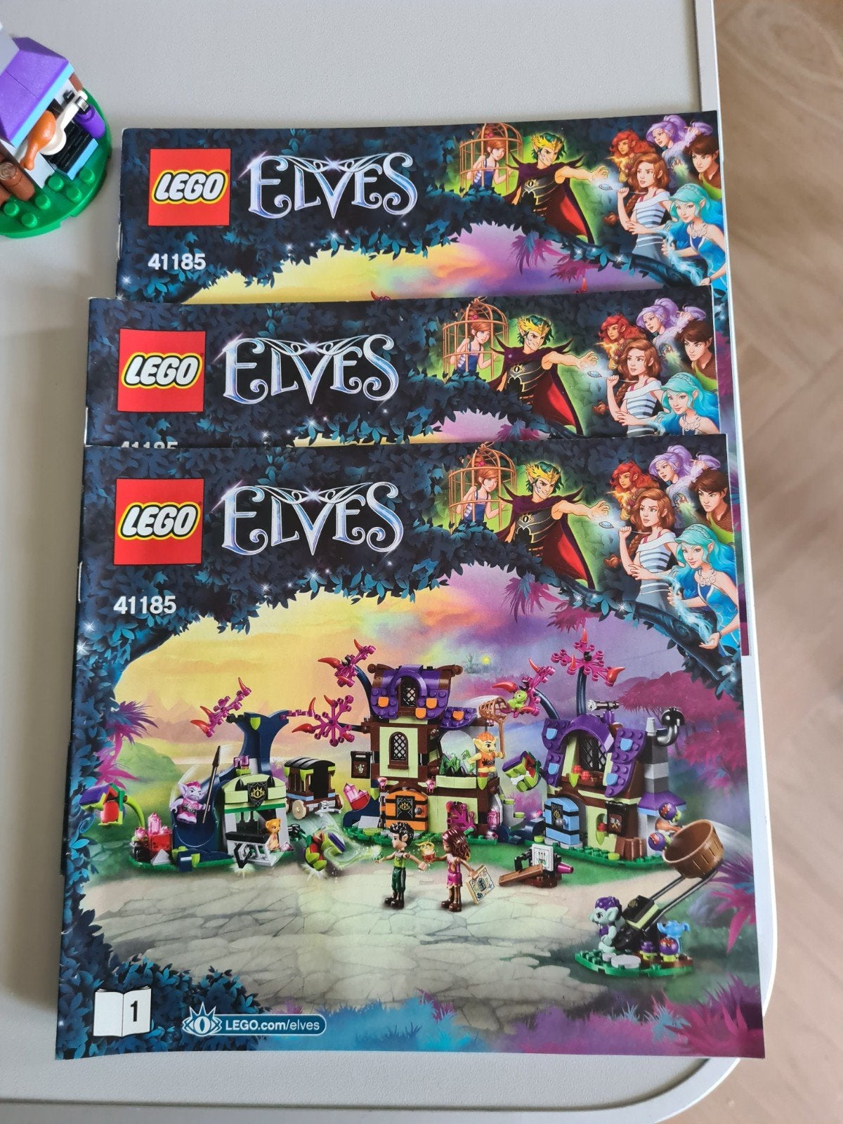 Lego Elves 41185 - 41187  Rescue of the Goblin Village zgan., Ophalen, Zo goed als nieuw