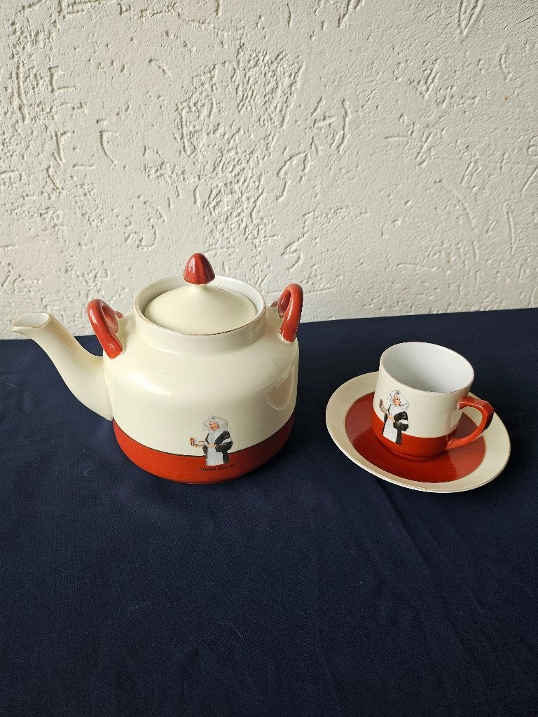 droste vintage cacao set, Ophalen