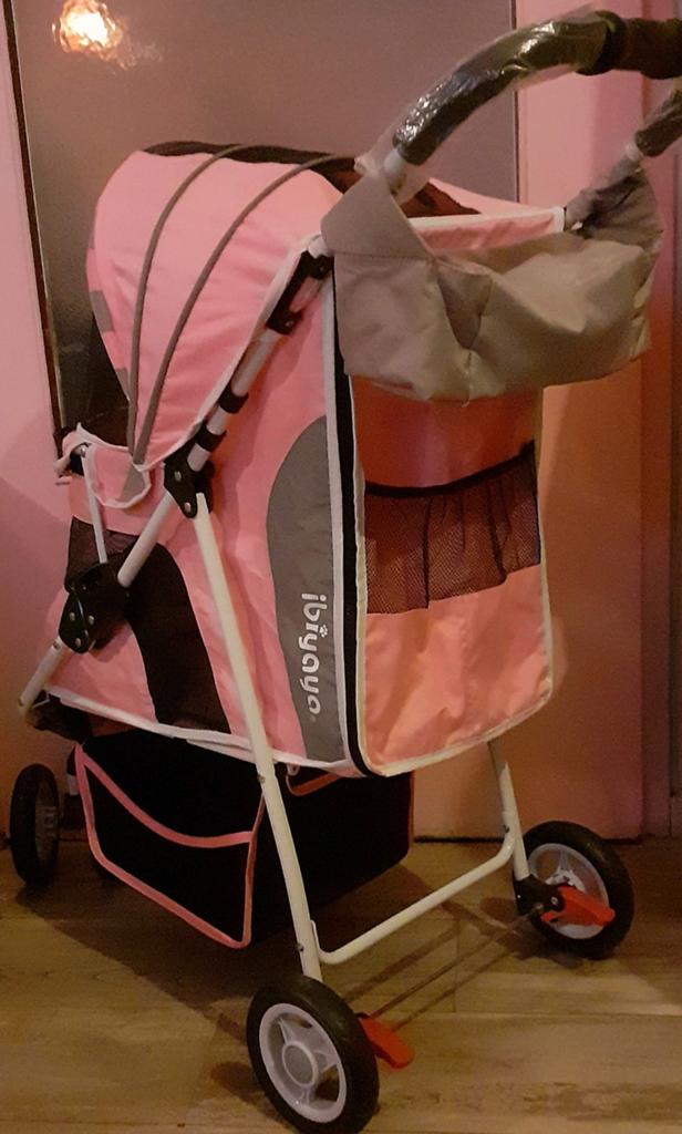 Vintage honden wandel buggy kleine hond, Ophalen, Zo goed als nieuw