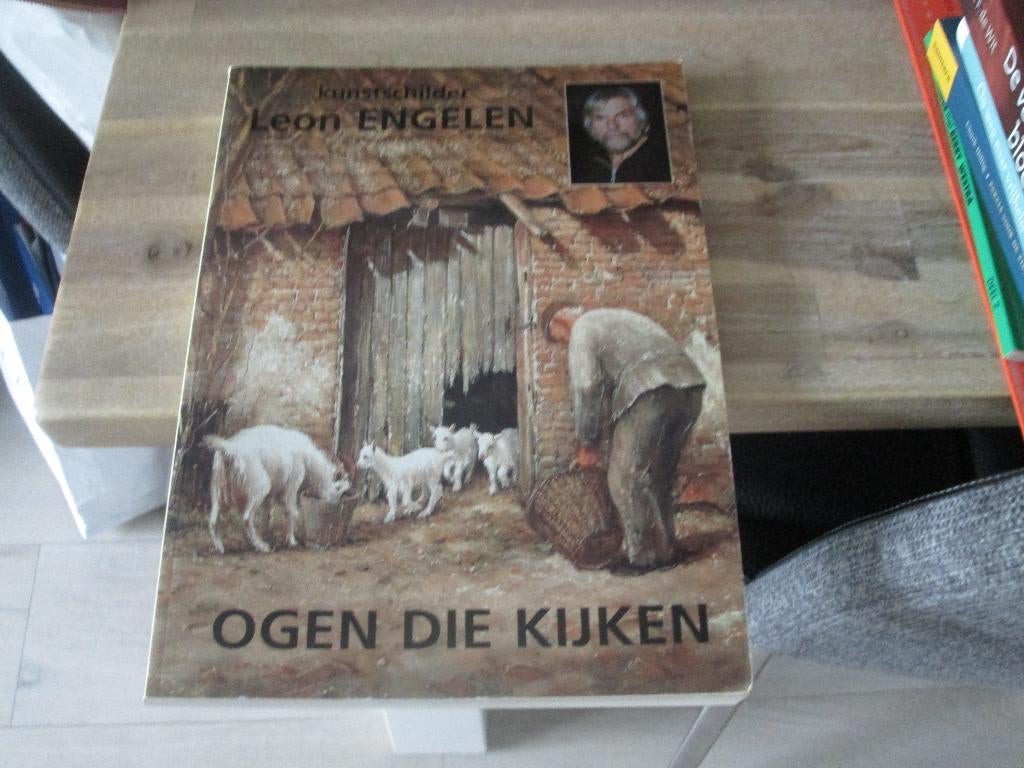 kunstschilder Leon Engelen ogen die kijken, Boeken, Ophalen of Verzenden, Zo goed als nieuw