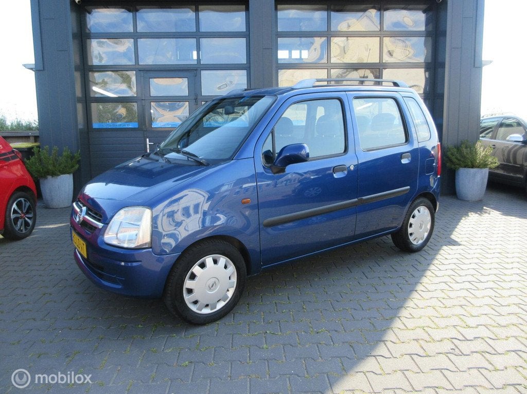 Opel Agila 1.2-16V Comfort 125dkm! InruilGOEDkoopje! Ruimte!, Auto's, Voorwielaandrijving, Stof, Blauw, Origineel Nederlands