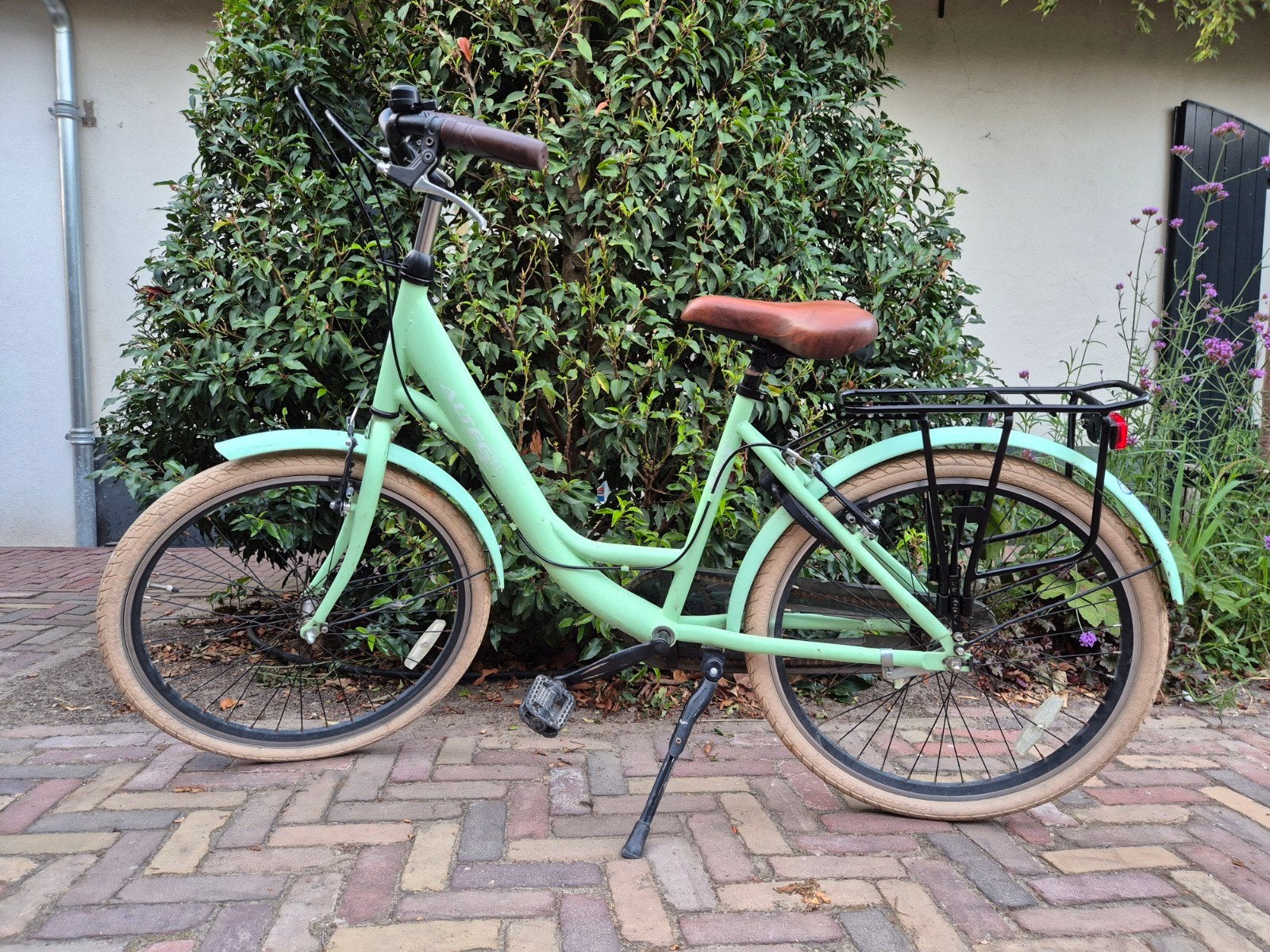 mooie gebruikte kinderfiets, Overige merken, Terugtraprem, 47 tot 50 cm, Ophalen of Verzenden