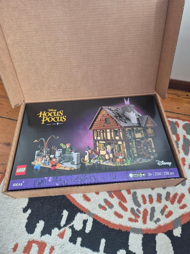 lego 21341 Disney Hocus Pocus, Lego, Nieuw, Ophalen of Verzenden, Ideas
